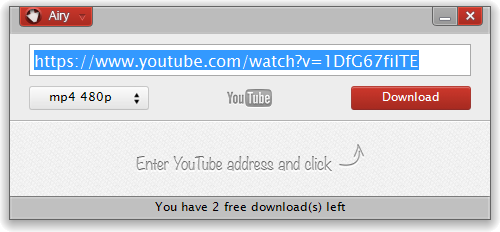 activation code for airy youtube downloader