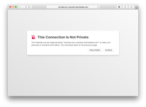 AIRY_connection_not_private